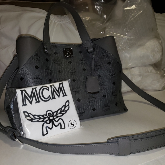 MCM Leather Satchel